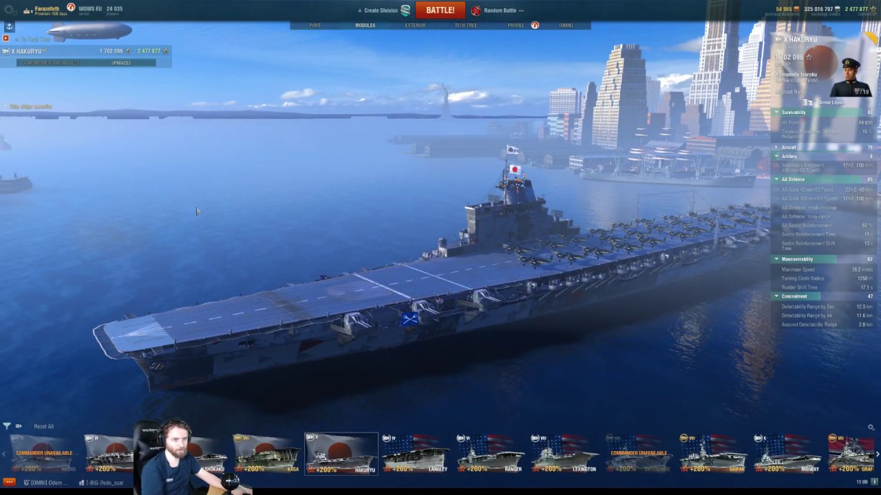 Captain Setup New 'Action' Hakuryu - Ship & Captain setup - YouTube