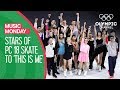 Figure figure skating stars perform to this is me at pyeongchang 2018  music mondays