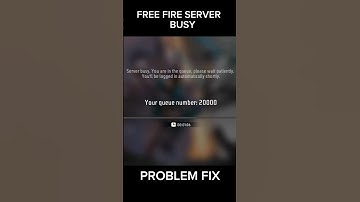 FREE FIRE SERVER BUSY PROBLEM HO RAHA HA ESSA THEAK KASA KARA #trending #shorts #short #viralshort