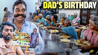 Dad's Birthday Celebration at Old age Home in Mathar !!