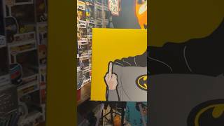 Batman painting🖕🏼 #art #acrylicpainting #dc #batman #fyp