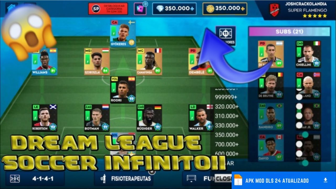 Como Ter Dinheiro Infinito no Dream League Soccer? DLS 2024!!