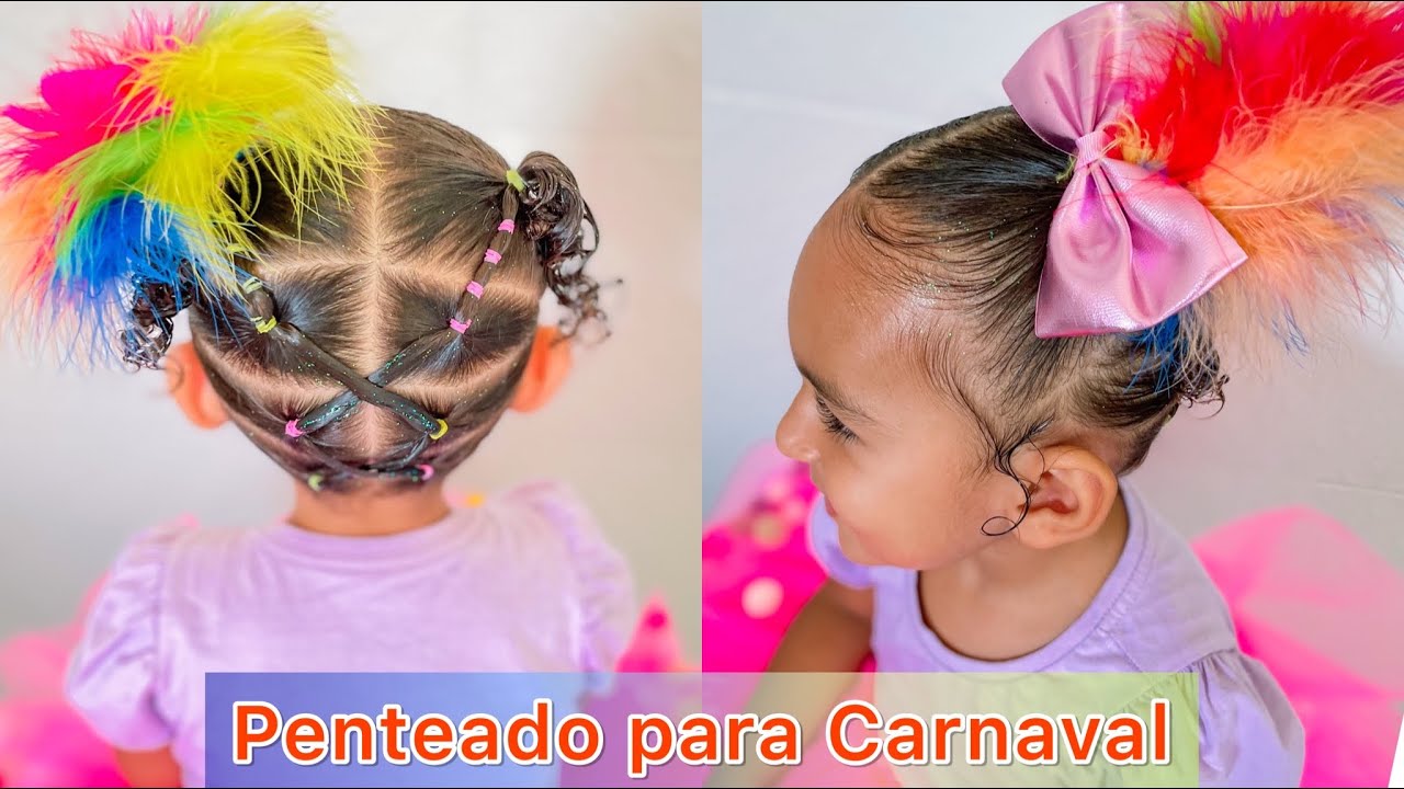 Penteado infantil para o Carnaval 2020 - Condor Blog