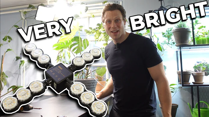 Sansi 60w LED Grow light - PLANT ROOM VLOGS