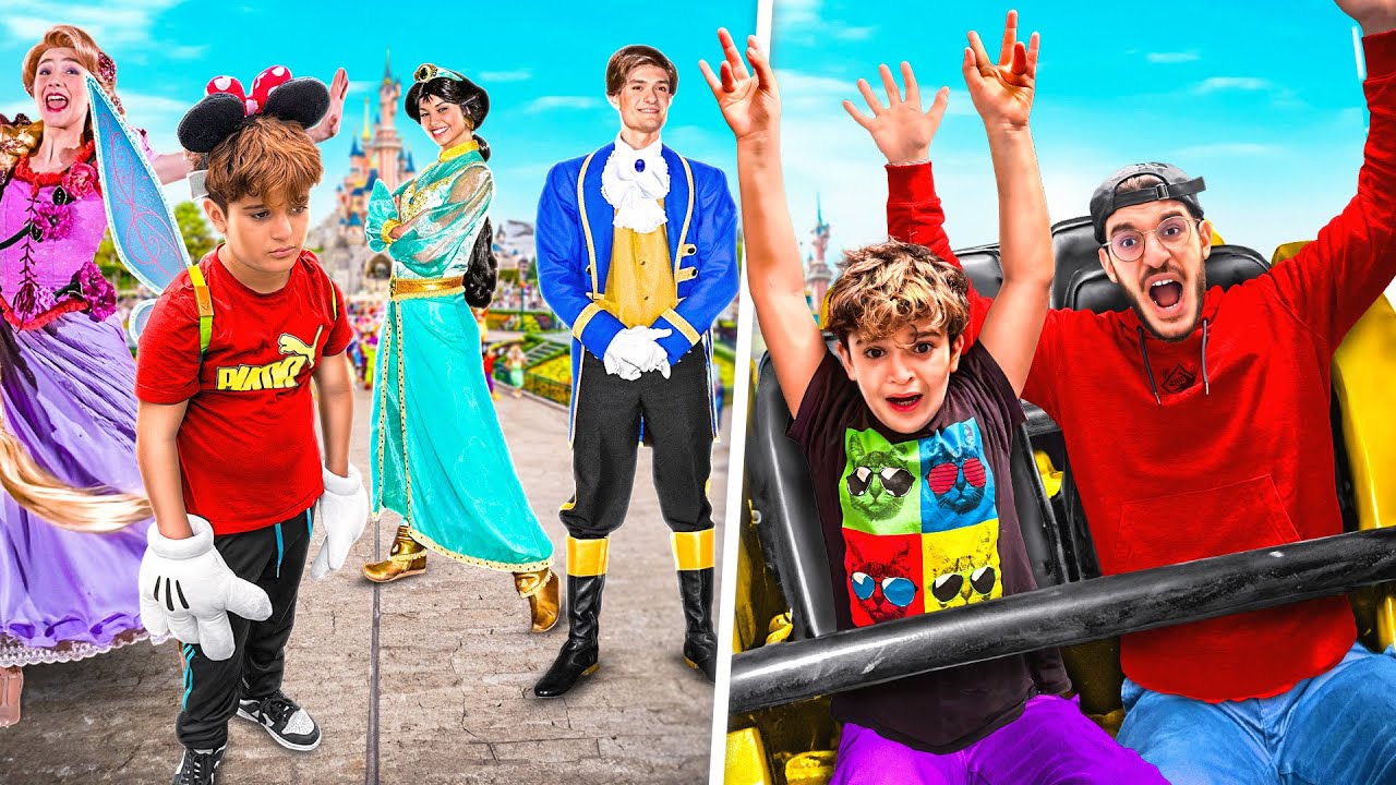 J’EMMÈNE MON PETIT FRÈRE A DISNEYLAND PARIS POUR SON ANNIVERSAIRE ! Il connait aucun Disney..