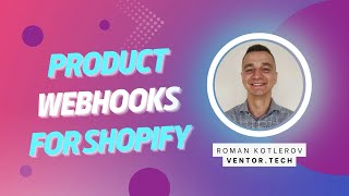 Odoo Shopify connector  Product webhooks for Shopify