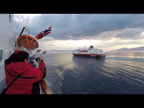 Hurtigruten MS Nordnorge -  Beauty of nature Part one