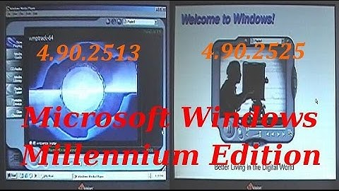 Microsoft Windows Millennium Edition [2513 Beta 3 and 2525 RC0]