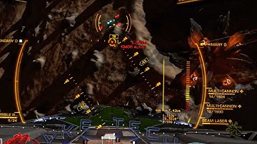 PX CMDR Successfully Defends Thargoid Interceptor from AX Attack - Elite Dangerous