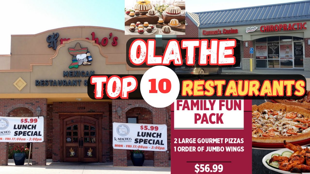 Top 10 Best Restaurants to Visit in Olathe, KS YouTube
