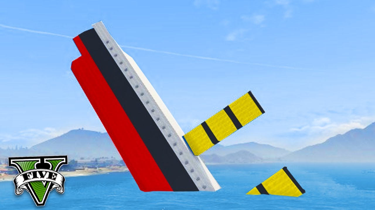 GTA V Online: O VAI E VEM DO TITANIC SÓ da MITADA BÁSICA!!!