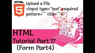 HTML Tutorial Part 18 (Form Part5)