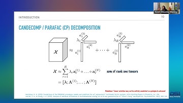 DSI | Tensor Factorization for Biomedical Representation Learning