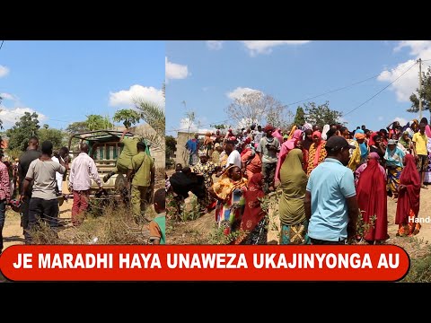 AJINYONGA CHUMBANI BAADA YA KUMPELEKA MWANAWE SHULE