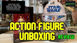 Star Wars The Black Series Princess Leia Bespin Escape 6 inch Action Figure unboxed Review