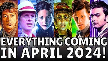Every Doctor Who Item Coming in April 2024! The Doctor Who Merchandise Guide!