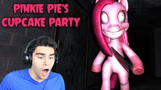 I GOT ATTACKED BY EVIL PONIES AGAIN!!!! - Pinkie Pie's Cupcake Party (Demo)