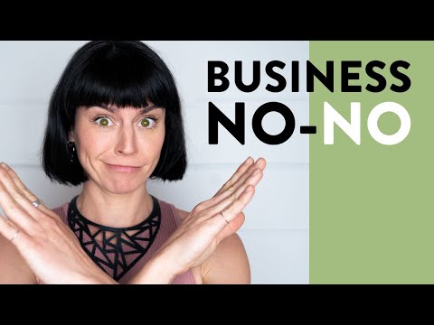 Update New Why you should NEVER do business as yourself