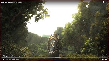 HOW BIG IS THE MAP in Risen? Run Across the Map