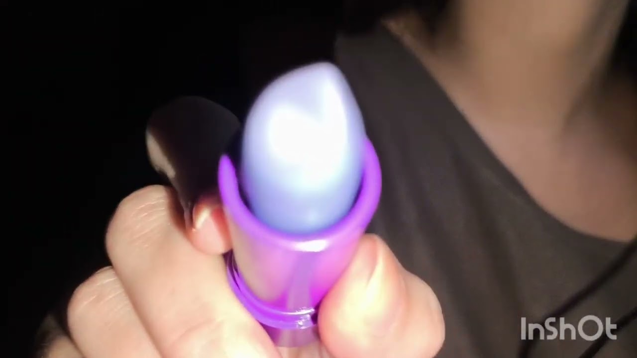 Putting Purple Lipstick on You 💜 | ASMR Makeup Roleplay