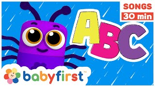 itsy bitsy spider abc alphabet nursery rhymes compilation for babies w color crew babyfirst tv