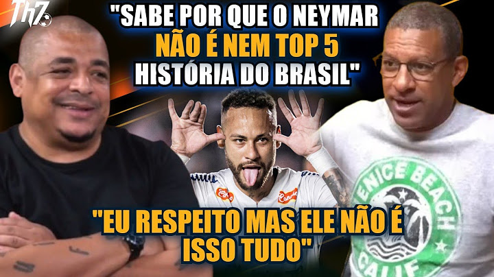 Djalminha SCREAMS and explains why Neymar is OUT of the Top 5 in history!