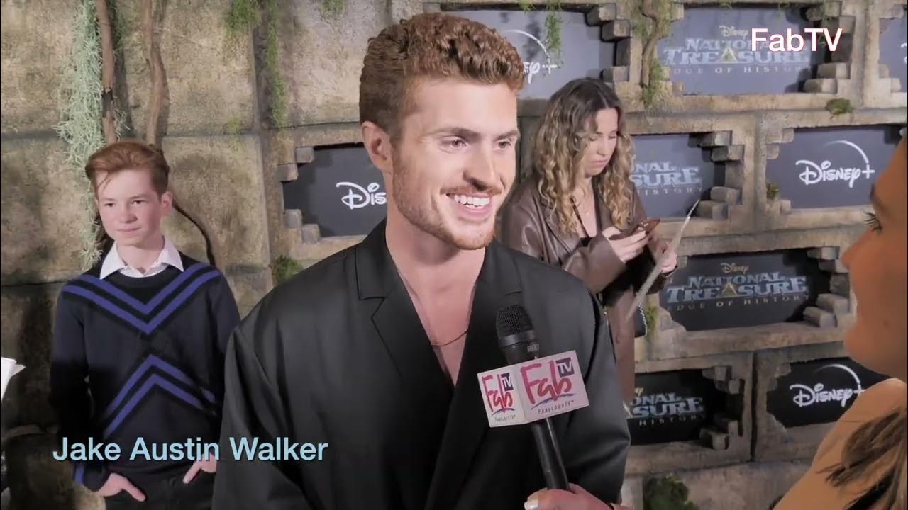 Jake Austin Walker arrives at the "National Treasure Edge of History" at the Premiere YouTube