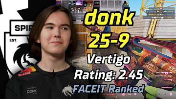 donk (25-8) POV VOICE COMMS vs Brollan Stack (Vertigo) | Apr 21, 2024 | #cs2 #demo