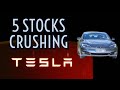 5 Stocks Crushing Tesla's Growth | Market Recap Episode 2