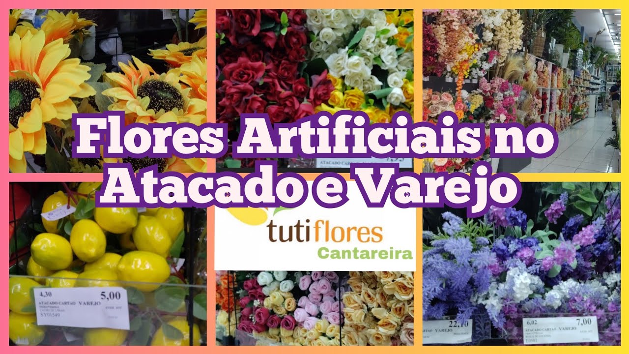 LOJA TUTI-FLORES ARTIFICIAIS NA CANTAREIRA-PARTE-1  25 DE  MARÇO-PREÇO DE ATACADO E VAREJO