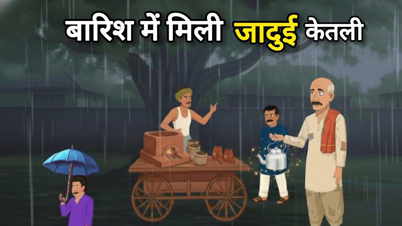 Ek Rahasyamayi Baba Aur Jadui Ketli | Chaiwala Story | Hindi Cartoon | 