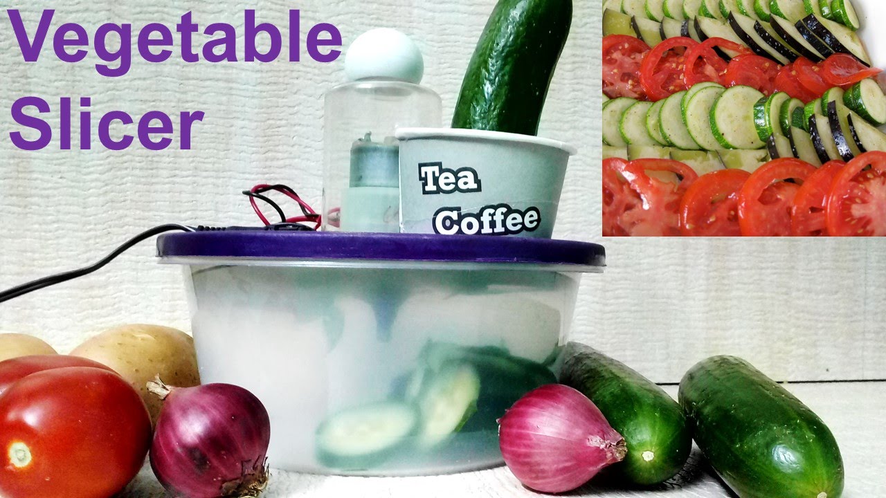 How To Make A Vegetable Slicer At Home Youtube