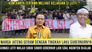 Warga Jeteng Geram! Bukannya Bikin Bangga Jateng Ahmad Lutfi Malah Sindir Gubernur Lain Soal Ngonten