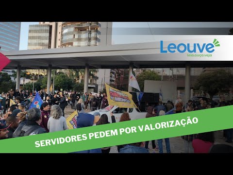 Servidores Públicos de Caxias do Sul realizam novo protesto por valorização da categoria