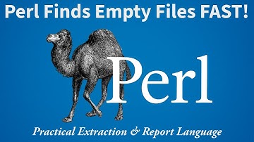 Find and Count Empty Files on Windows Using Perl | Perl File Management Tutorial 2025