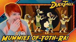 What in the BURRITO!?! Ducktales 1x07 Episode 7: The Living Mummies of Toth-Ra! Reaction