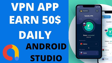 VPN App Made With Android Studio || Facebook Audience Network Earning Trick || Admob Earning Trick