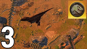 Jurassic World Primal Ops - Gameplay / Walkthrough - Part 3 (IOS & Android) - Facing A Wild Dino!