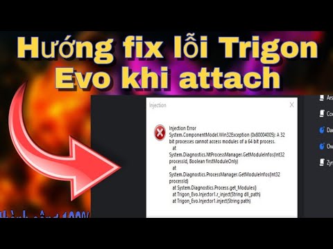 Roblox| Hướng dẫn fix lỗi khi attach bản hack Trigon Evo mới 2023
