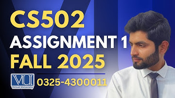 CS502 assignment 1 solution 2025 | CS502 assignment 1 solution fall 2025