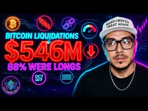 Bitcoin Fell to $84K and Wiped Out $546 Million in Longs. 88% Were Longs