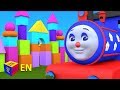 Shapes for kids children grade 1: learn 3D shapes (geometric solids) with Choo-Choo train - part 2