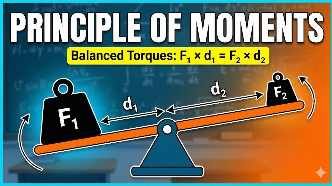 Basic Moment Math PRINCIPLE OF MOMENT ( Example 1 ) - YouTube