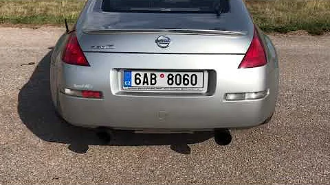 Nissan 350Z - exhaust sound - Invidia gemini