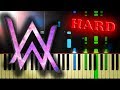 ALAN WALKER - FADED - Piano Tutorial