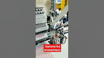 beads Computer Embroidery Machine Sales and Services available 7569294754 #beads #maggam #sequencias