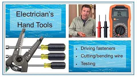 Basic Electrical Hand Tools - Introduction to Electrical Wiring -  Trades Training Video