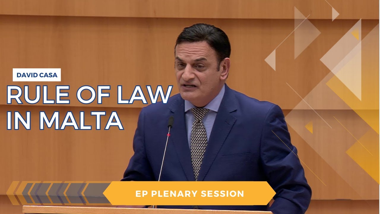 The Rule of Law: People of Malta Deserve Better - YouTube