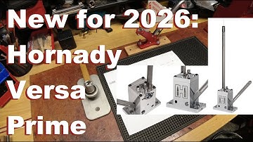 Nieuw voor 2026: Hornady Bench Primer: Versa Prime