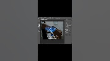Hologram Effect in Photoshop, photoshop tutorial, #shorts